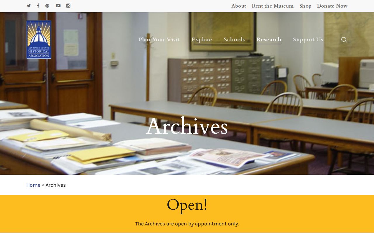 Burlingame people directories San Mateo County Historical Association archives