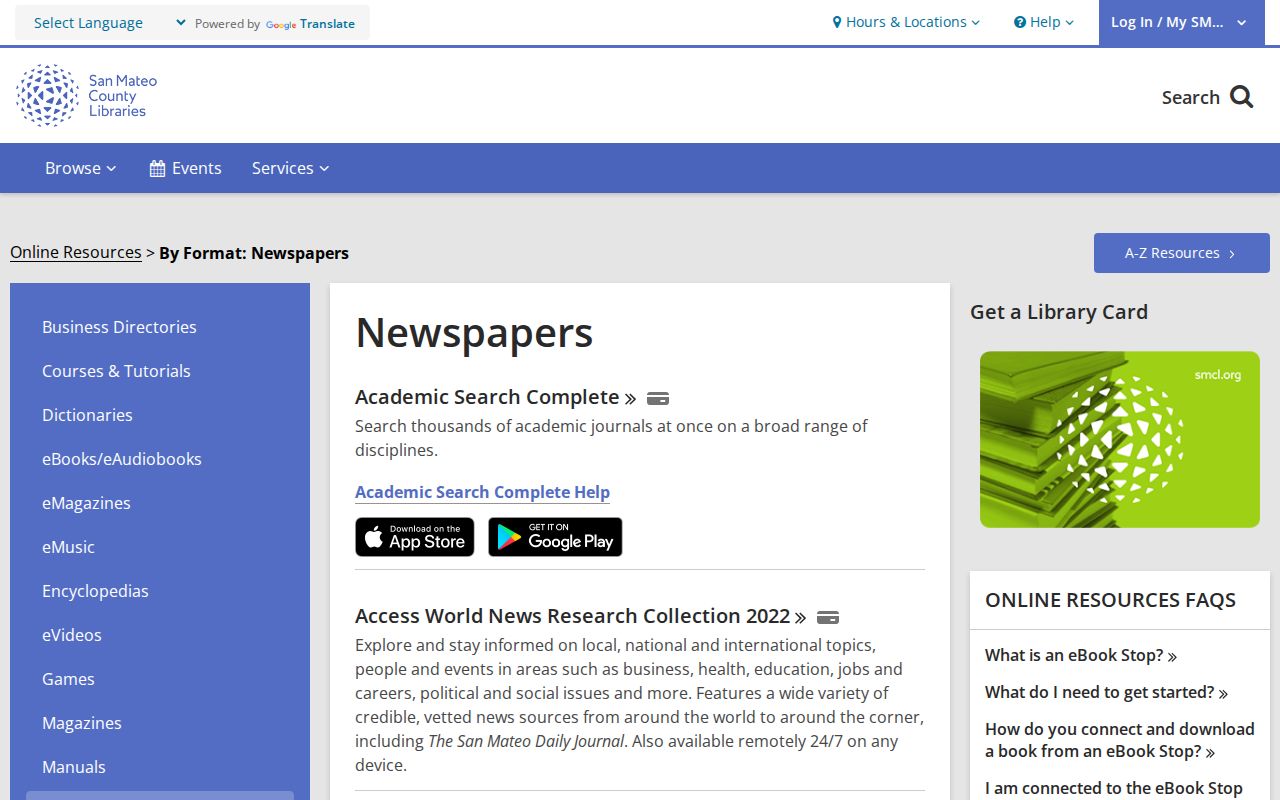 Burlingame people directories San Mateo County Libraries newspaper resources